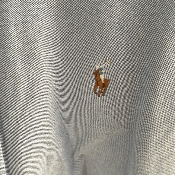 Ralph Lauren Blue Dress Shirt 15.5 34/35 - Picture 3 of 4